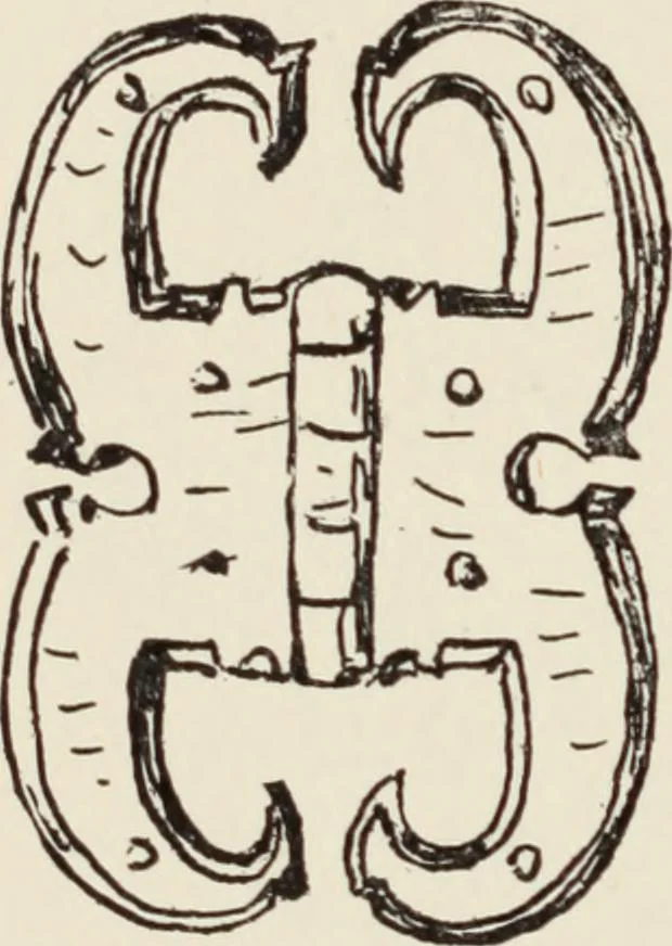 An illustration from Homes and their decoration, 1903, leaf 493