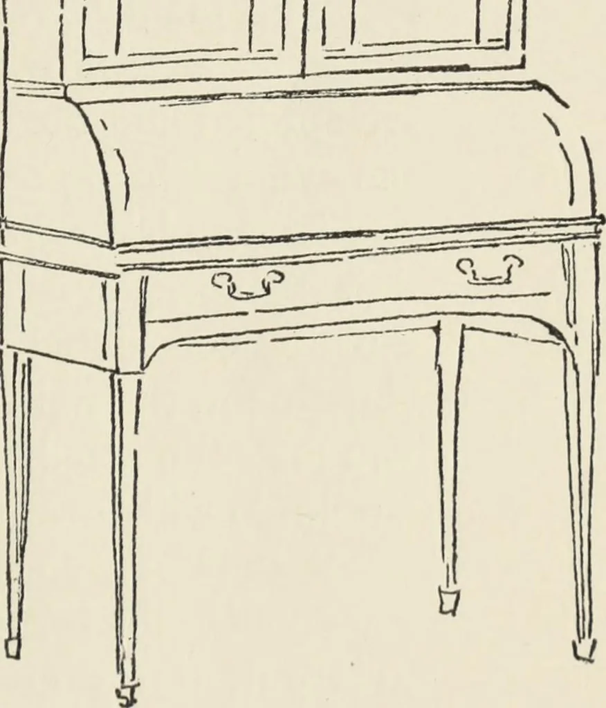 An illustration from Homes and their decoration, 1903, leaf 50
