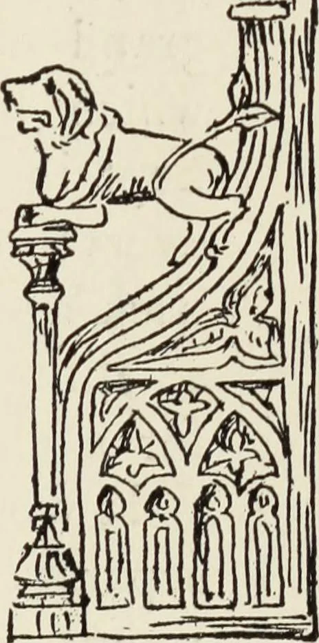 An illustration from Homes and their decoration, 1903, leaf 500