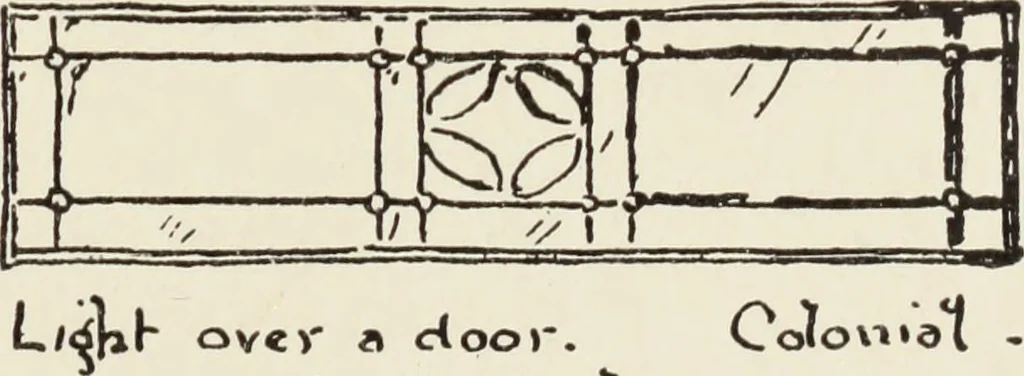 An illustration from Homes and their decoration, 1903, leaf 510