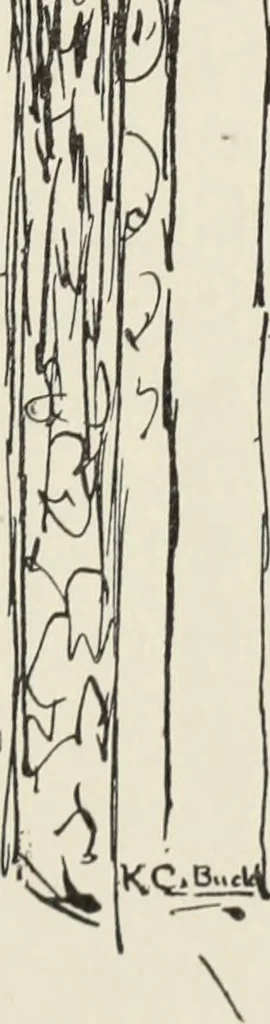 An illustration from Homes and their decoration, 1903, leaf 62