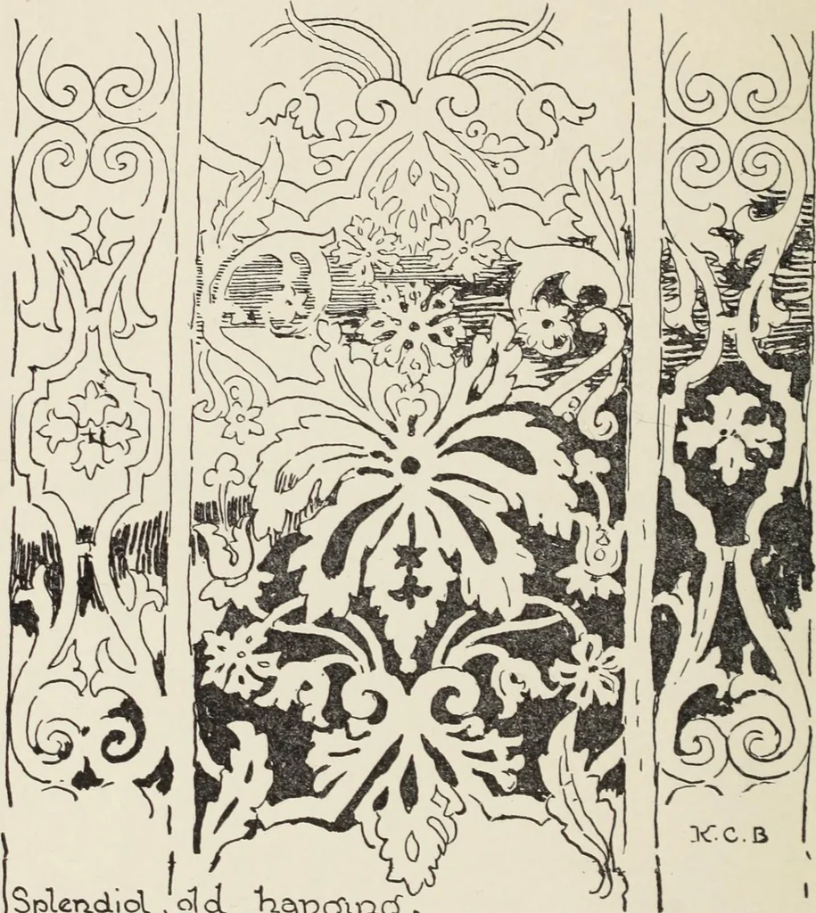 An illustration from Homes and their decoration, 1903, leaf 73
