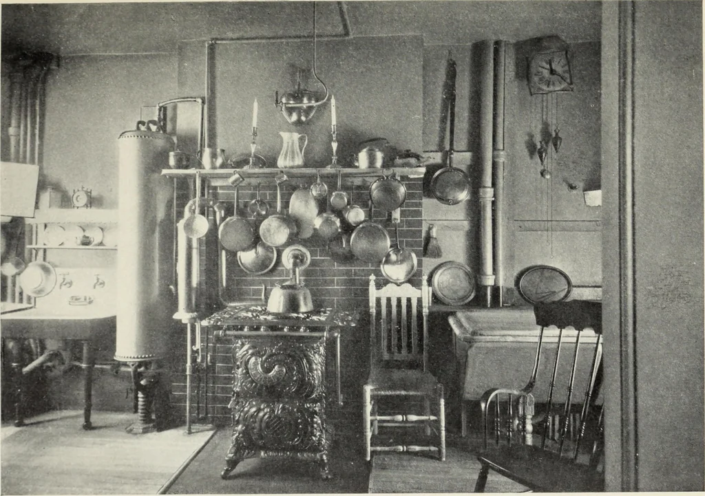 An illustration from Homes and their decoration, 1903, leaf 84