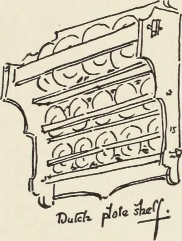 An illustration from Homes and their decoration, 1903, leaf 89