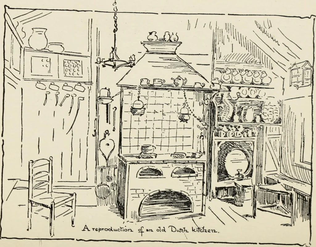 An illustration from Homes and their decoration, 1903, leaf 94
