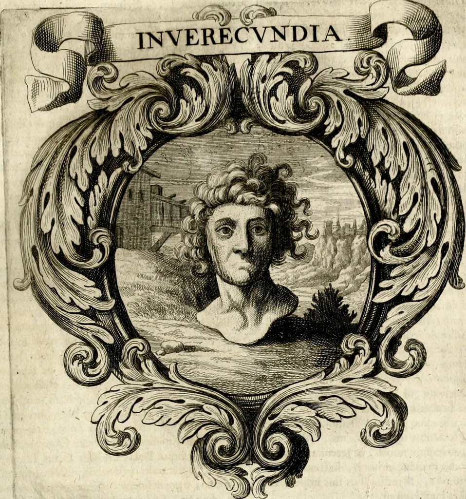 An illustration from Homo et ejus partes figuratus & symbolicus, anatomicus, rationalis, moralis, mysticus, politicus, & legalis : collectus et explicatus cum figuris, symbolis, anatomiis, factis, emblematicus, moralibus, mysticis, proverbiis, hieroglyphicis, prodigiis, simulacris, statuis, historiis, ritibus, observationibus, moribus, numismatibus, dedicationibus, signaturis, significationibus literarum, epithetis, fabulis, miris, physiognomicis, & somniis ; reflexionibus et declarationibus tam ex sacris quàm profanis auctoribus desumptis, 1695, leaf 178