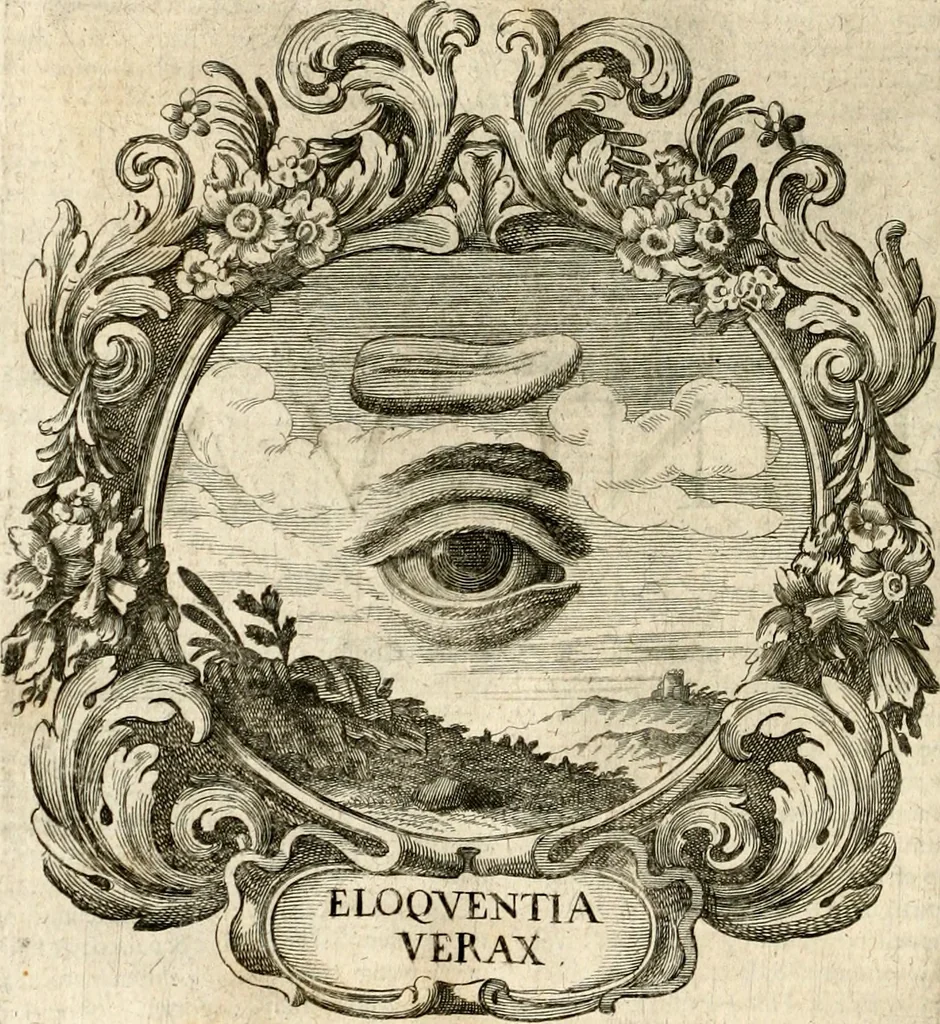 An illustration from Homo et ejus partes figuratus & symbolicus, anatomicus, rationalis, moralis, mysticus, politicus, & legalis : collectus et explicatus cum figuris, symbolis, anatomiis, factis, emblematicus, moralibus, mysticis, proverbiis, hieroglyphicis, prodigiis, simulacris, statuis, historiis, ritibus, observationibus, moribus, numismatibus, dedicationibus, signaturis, significationibus literarum, epithetis, fabulis, miris, physiognomicis, & somniis ; reflexionibus et declarationibus tam ex sacris quàm profanis auctoribus desumptis, 1695, leaf 193