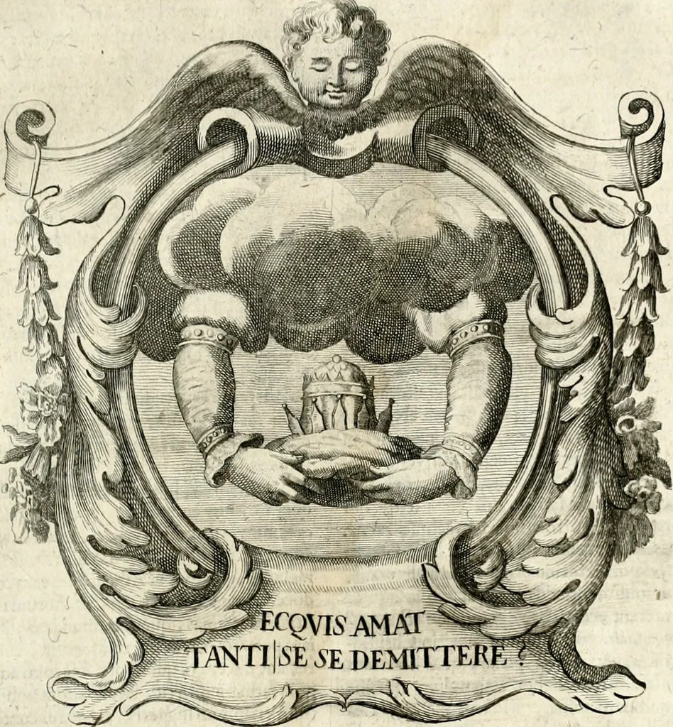 An illustration from Homo et ejus partes figuratus & symbolicus, anatomicus, rationalis, moralis, mysticus, politicus, & legalis : collectus et explicatus cum figuris, symbolis, anatomiis, factis, emblematicus, moralibus, mysticis, proverbiis, hieroglyphicis, prodigiis, simulacris, statuis, historiis, ritibus, observationibus, moribus, numismatibus, dedicationibus, signaturis, significationibus literarum, epithetis, fabulis, miris, physiognomicis, & somniis ; reflexionibus et declarationibus tam ex sacris quàm profanis auctoribus desumptis, 1695, leaf 242