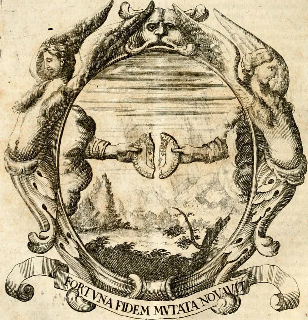 An illustration from Homo et ejus partes figuratus & symbolicus, anatomicus, rationalis, moralis, mysticus, politicus, & legalis : collectus et explicatus cum figuris, symbolis, anatomiis, factis, emblematicus, moralibus, mysticis, proverbiis, hieroglyphicis, prodigiis, simulacris, statuis, historiis, ritibus, observationibus, moribus, numismatibus, dedicationibus, signaturis, significationibus literarum, epithetis, fabulis, miris, physiognomicis, & somniis ; reflexionibus et declarationibus tam ex sacris quàm profanis auctoribus desumptis, 1695, leaf 265