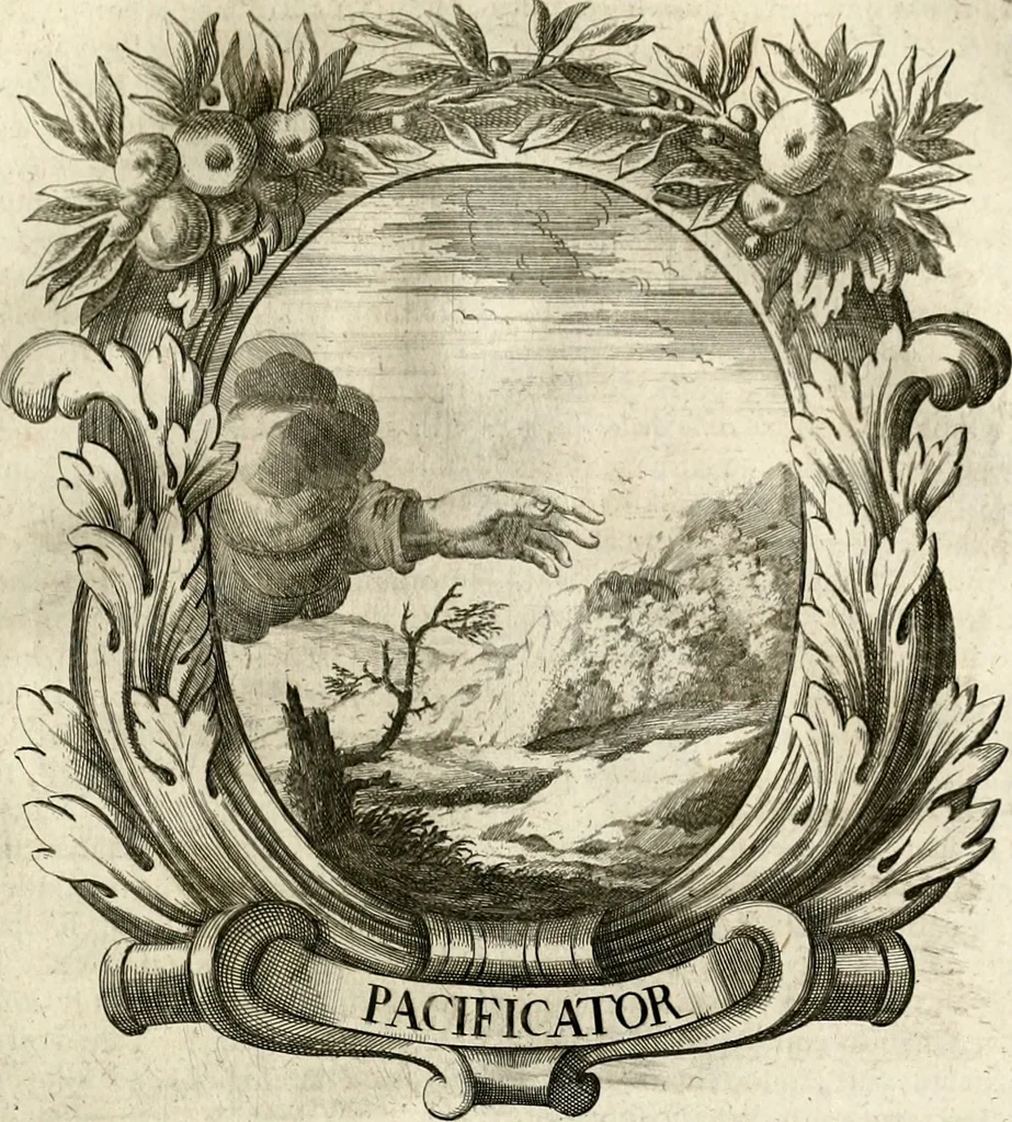 An illustration from Homo et ejus partes figuratus & symbolicus, anatomicus, rationalis, moralis, mysticus, politicus, & legalis : collectus et explicatus cum figuris, symbolis, anatomiis, factis, emblematicus, moralibus, mysticis, proverbiis, hieroglyphicis, prodigiis, simulacris, statuis, historiis, ritibus, observationibus, moribus, numismatibus, dedicationibus, signaturis, significationibus literarum, epithetis, fabulis, miris, physiognomicis, & somniis ; reflexionibus et declarationibus tam ex sacris quàm profanis auctoribus desumptis, 1695, leaf 276