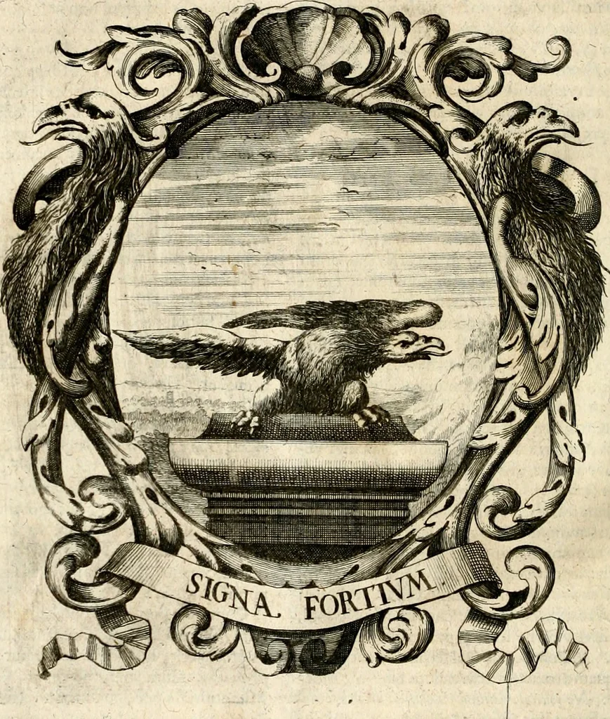 An illustration from Homo et ejus partes figuratus & symbolicus, anatomicus, rationalis, moralis, mysticus, politicus, & legalis : collectus et explicatus cum figuris, symbolis, anatomiis, factis, emblematicus, moralibus, mysticis, proverbiis, hieroglyphicis, prodigiis, simulacris, statuis, historiis, ritibus, observationibus, moribus, numismatibus, dedicationibus, signaturis, significationibus literarum, epithetis, fabulis, miris, physiognomicis, & somniis ; reflexionibus et declarationibus tam ex sacris quàm profanis auctoribus desumptis, 1695, leaf 325