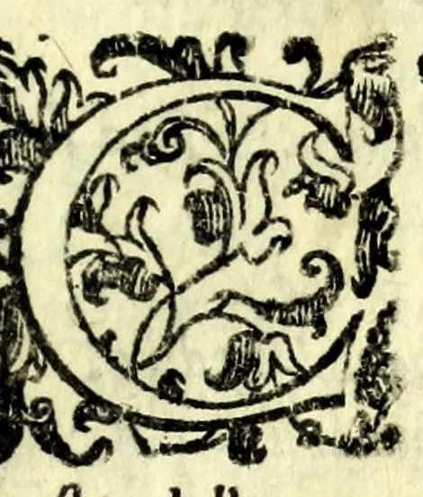 An illustration from Honesta schiava : comedia, 1601, leaf 97