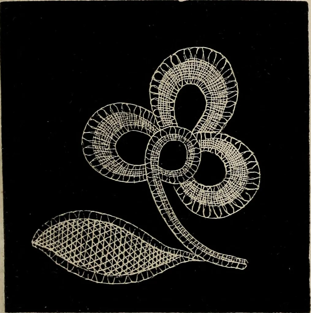An illustration from The Honiton lace book, 1875, leaf 20