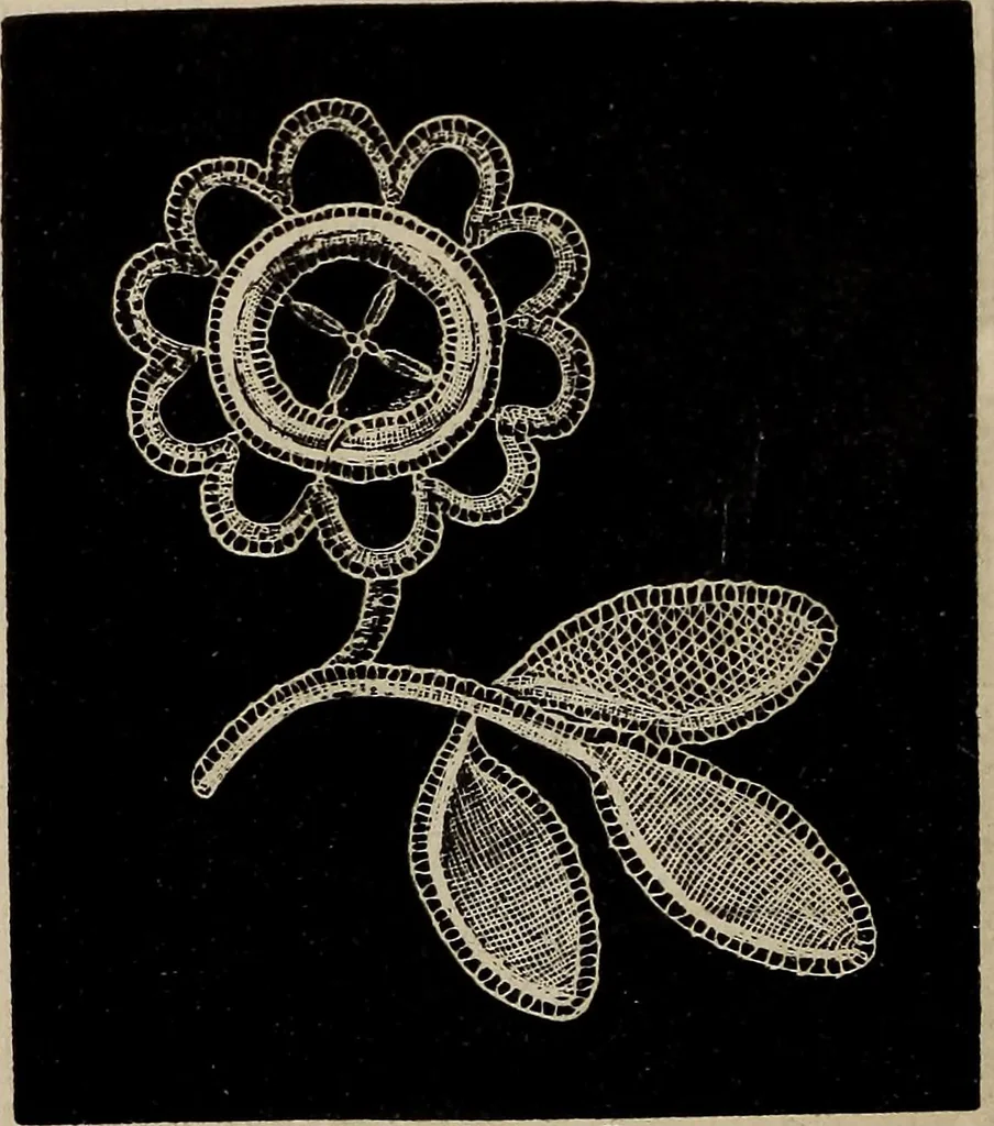 An illustration from The Honiton lace book, 1875, leaf 31