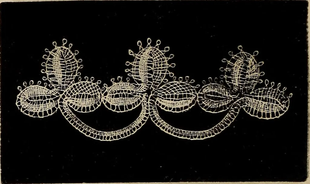An illustration from The Honiton lace book, 1875, leaf 39