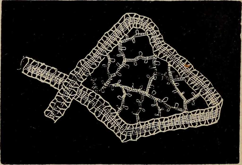 An illustration from The Honiton lace book, 1875, leaf 51