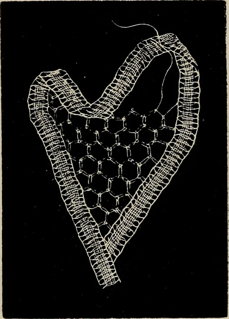 An illustration from The Honiton lace book, 1875, leaf 56