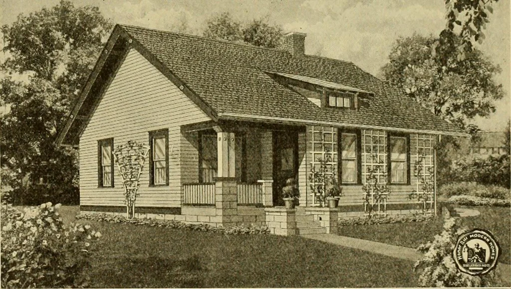 An illustration from Honor bilt modern homes., 1921, leaf 100