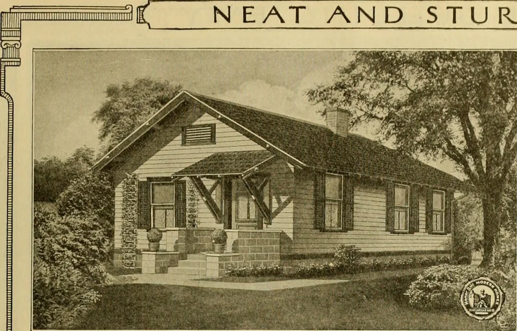 An illustration from Honor bilt modern homes., 1921, leaf 102