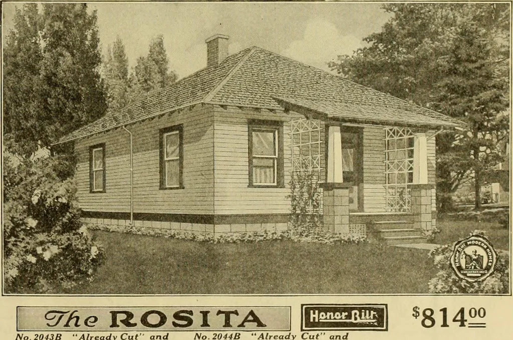 An illustration from Honor bilt modern homes., 1921, leaf 102