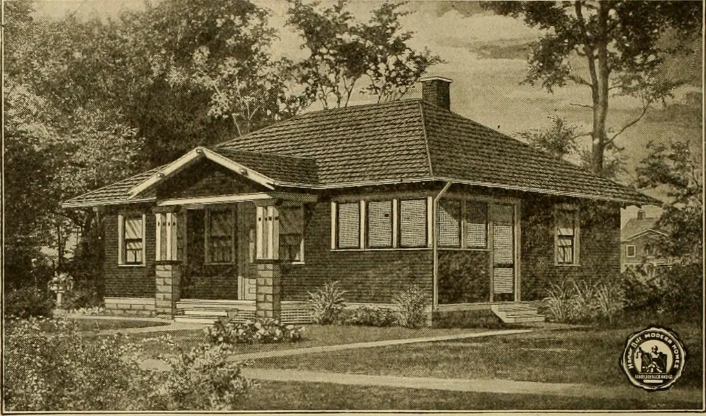 An illustration from Honor bilt modern homes., 1921, leaf 103