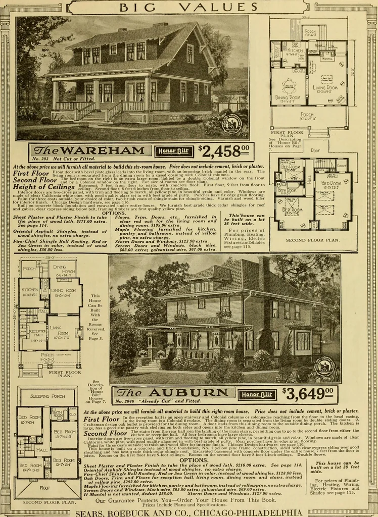 An illustration from Honor bilt modern homes., 1921, leaf 104