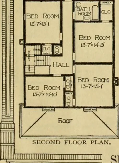 An illustration from Honor bilt modern homes., 1921, leaf 104