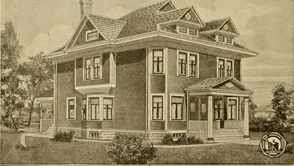 An illustration from Honor bilt modern homes., 1921, leaf 105
