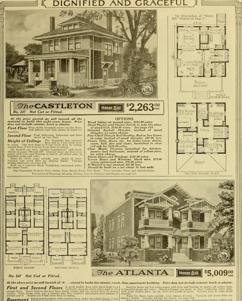 An illustration from Honor bilt modern homes., 1921, leaf 106