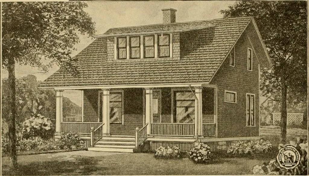 An illustration from Honor bilt modern homes., 1921, leaf 107