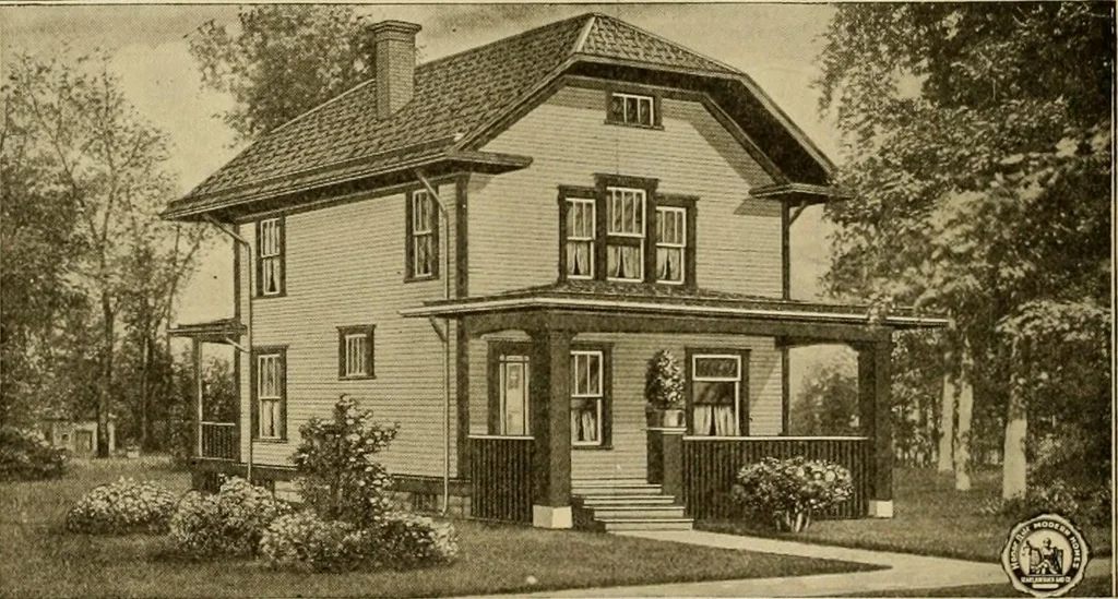 An illustration from Honor bilt modern homes., 1921, leaf 107