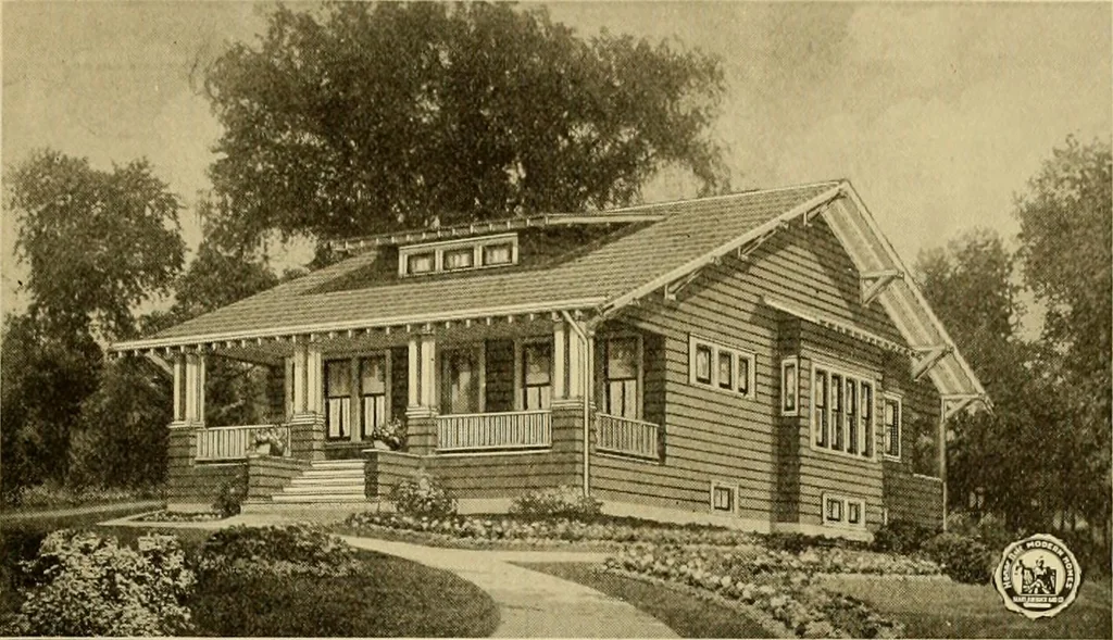 An illustration from Honor bilt modern homes., 1921, leaf 108