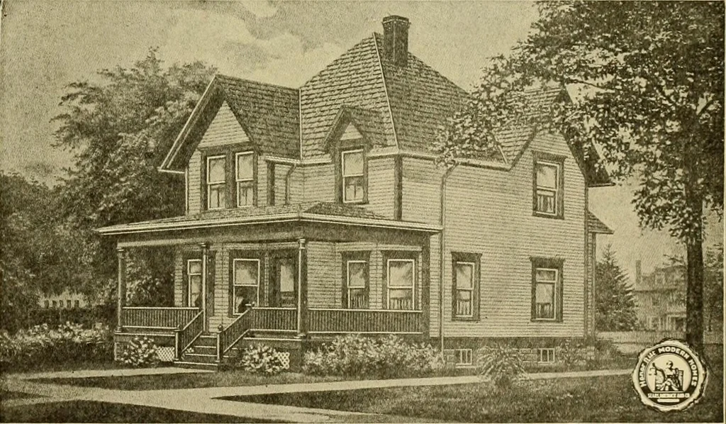 An illustration from Honor bilt modern homes., 1921, leaf 108