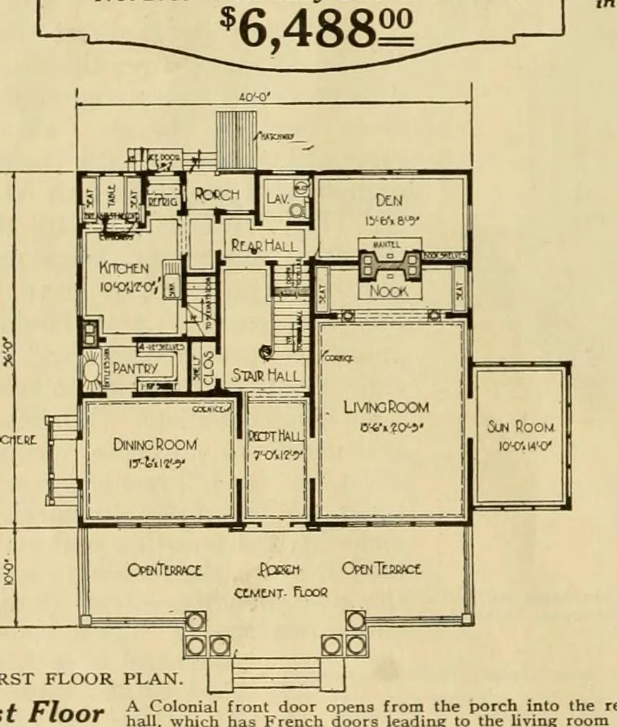 An illustration from Honor bilt modern homes., 1921, leaf 13