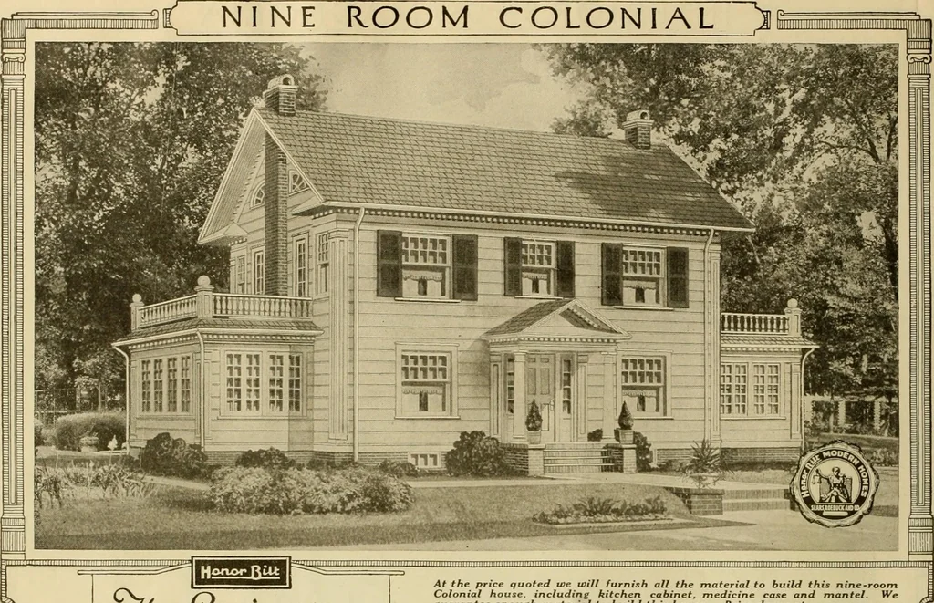An illustration from Honor bilt modern homes., 1921, leaf 15