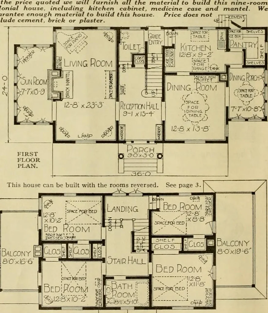 An illustration from Honor bilt modern homes., 1921, leaf 15