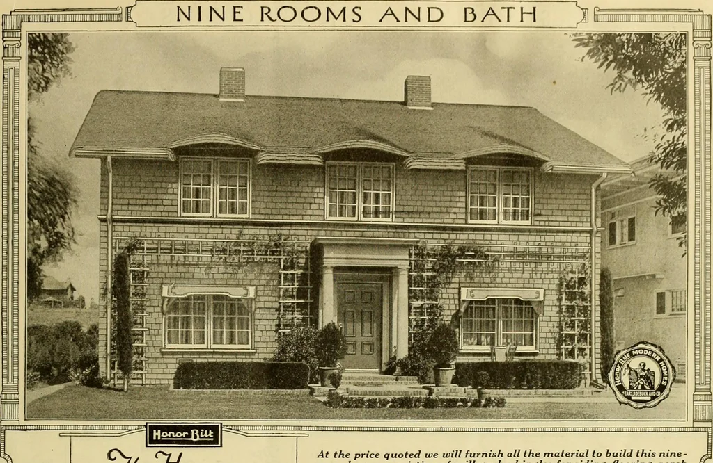 An illustration from Honor bilt modern homes., 1921, leaf 16
