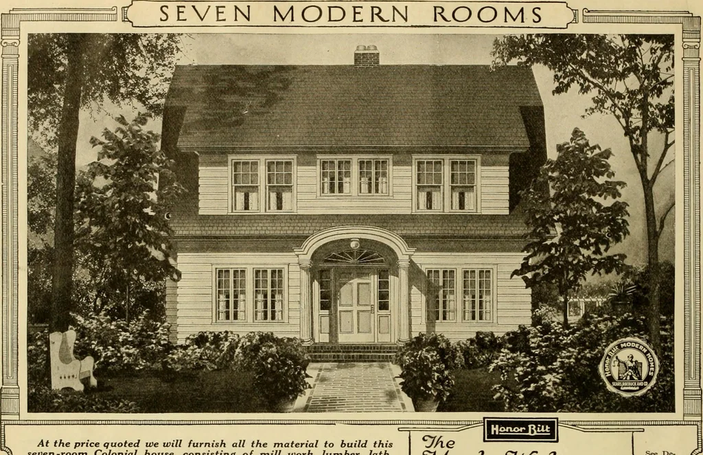An illustration from Honor bilt modern homes., 1921, leaf 17