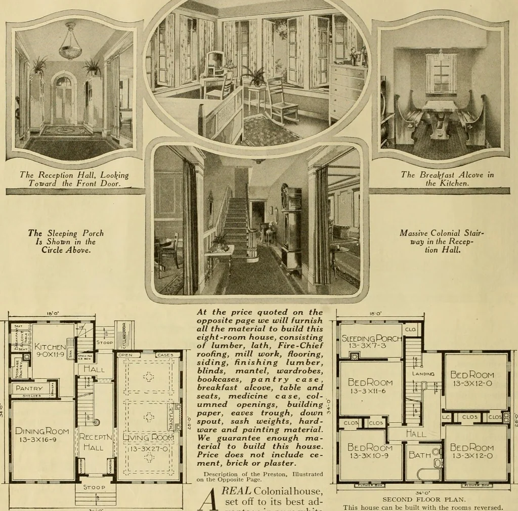 An illustration from Honor bilt modern homes., 1921, leaf 19