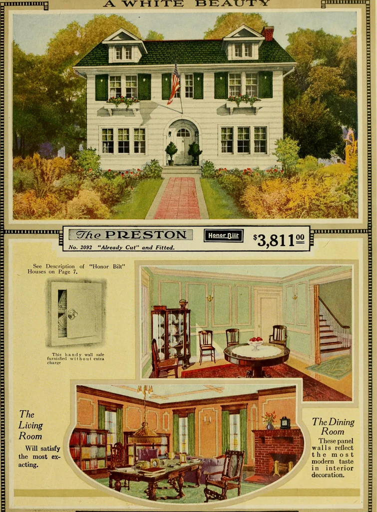 An illustration from Honor bilt modern homes., 1921, leaf 20