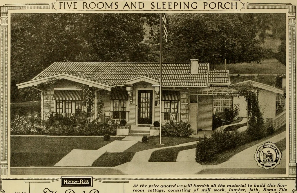 An illustration from Honor bilt modern homes., 1921, leaf 25