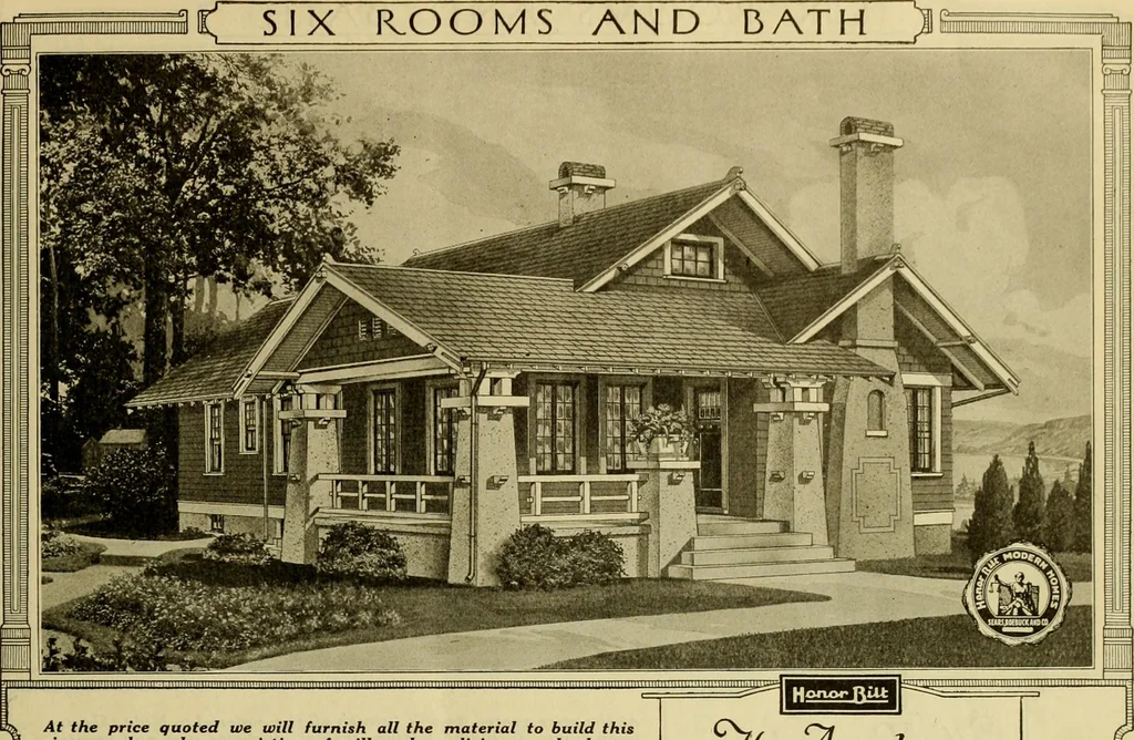 An illustration from Honor bilt modern homes., 1921, leaf 26
