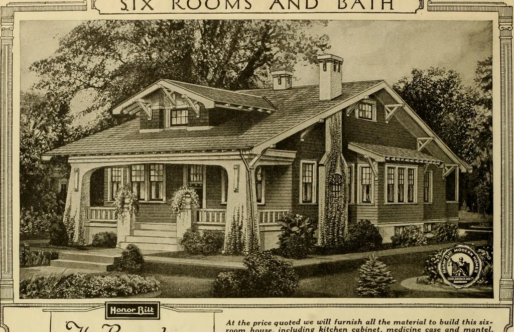 An illustration from Honor bilt modern homes., 1921, leaf 27