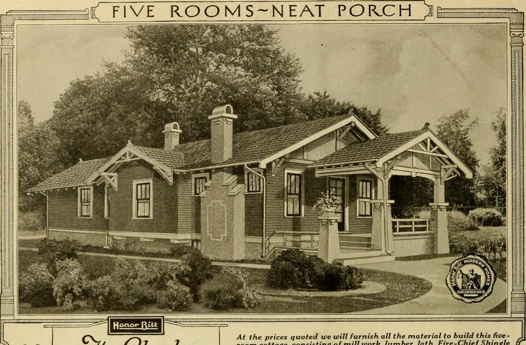 An illustration from Honor bilt modern homes., 1921, leaf 29