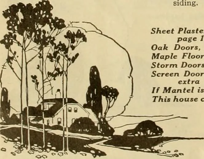 An illustration from Honor bilt modern homes., 1921, leaf 29