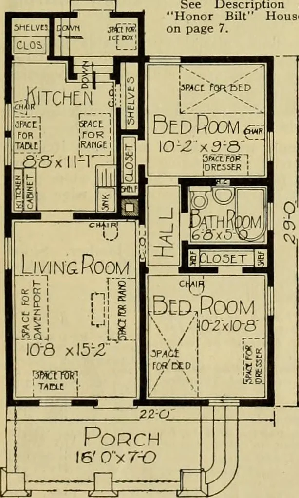 An illustration from Honor bilt modern homes., 1921, leaf 30