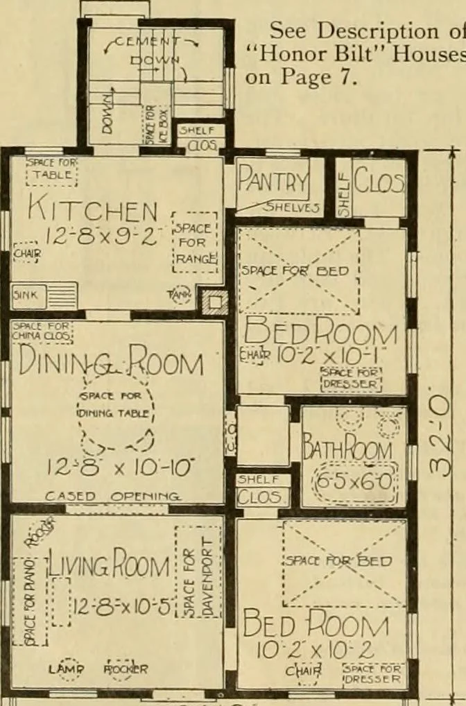 An illustration from Honor bilt modern homes., 1921, leaf 31