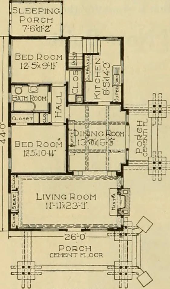 An illustration from Honor bilt modern homes., 1921, leaf 33