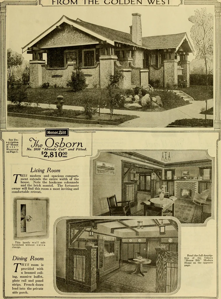 An illustration from Honor bilt modern homes., 1921, leaf 34