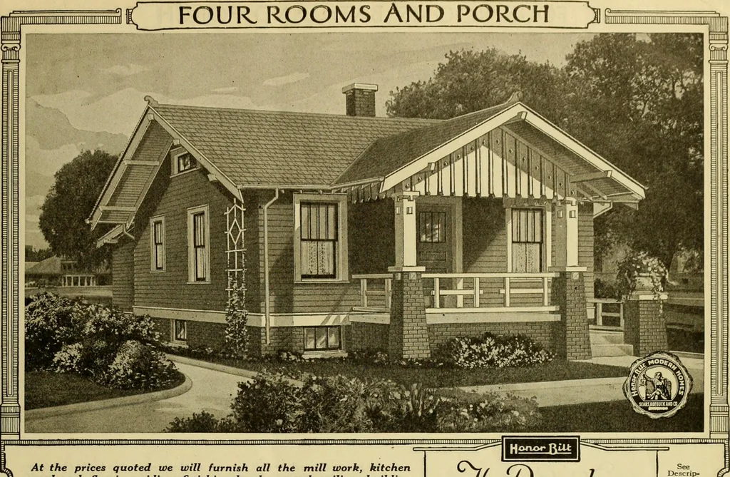 An illustration from Honor bilt modern homes., 1921, leaf 36